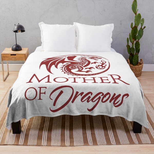 Artikelvorschau, Mutter der Drachen Fantasy-Kunst - Feuer, Fabelwesen, Drachenkönigin-Design entworfen und verkauft von Colorful-Garden.
