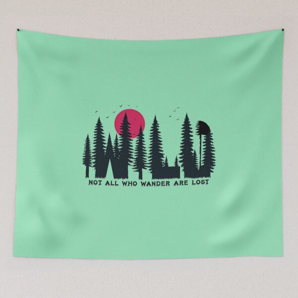 Item preview, Minimalist Vector Graphic "Wild" designed and sold by Aise06.