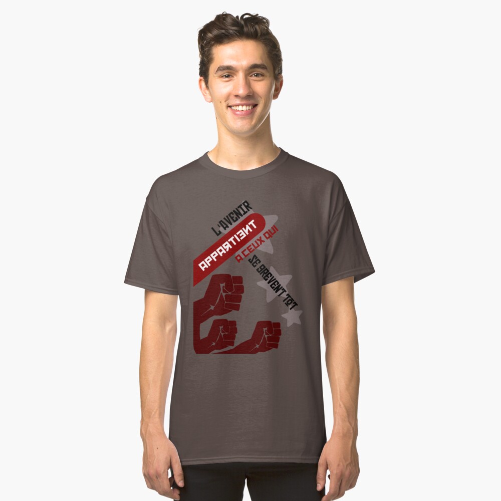 The future belongs to those who are aging early Classic T-Shirt