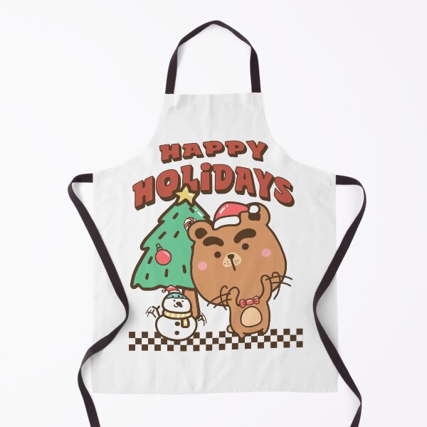 Item preview, Santa bear is Happy holidays designed and sold by JiraVibes.