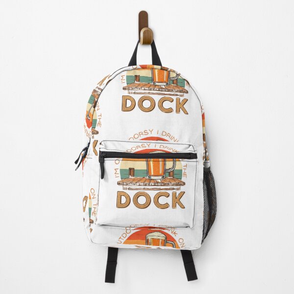 Item preview, I'M OUTDOORSY I DRINK ON THE DOCK designed and sold by FitEnvy.