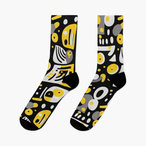 Item preview, Abstract art in yellow, white and grey designed and sold by Harry Wibier.