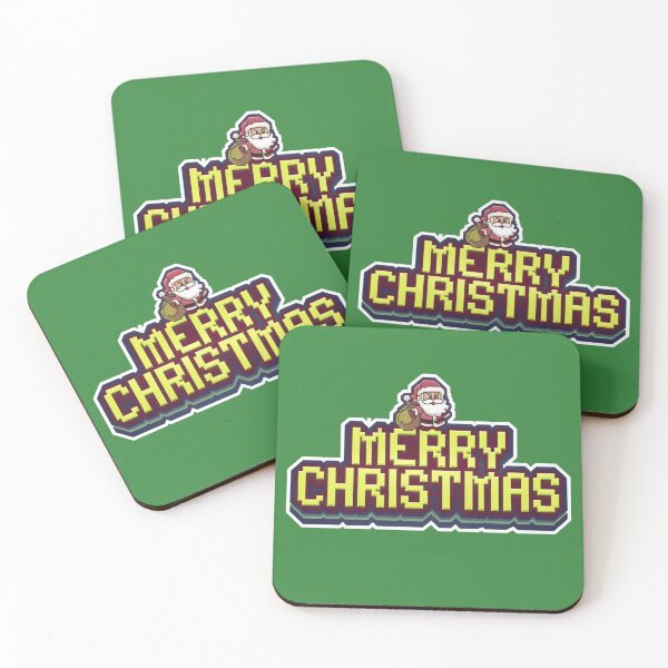 Item preview, Festive Pixels: Merry Christmas designed and sold by 8bitdecalworld.