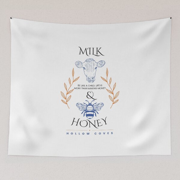 Item preview, Milk & Honey - Hollow Coves (Fanmade Merch) designed and sold by MsGraphicaIllus.
