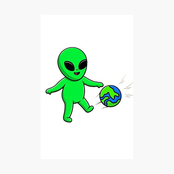 Item preview, Alien extraterrestrial design designed and sold by sfne-ee.