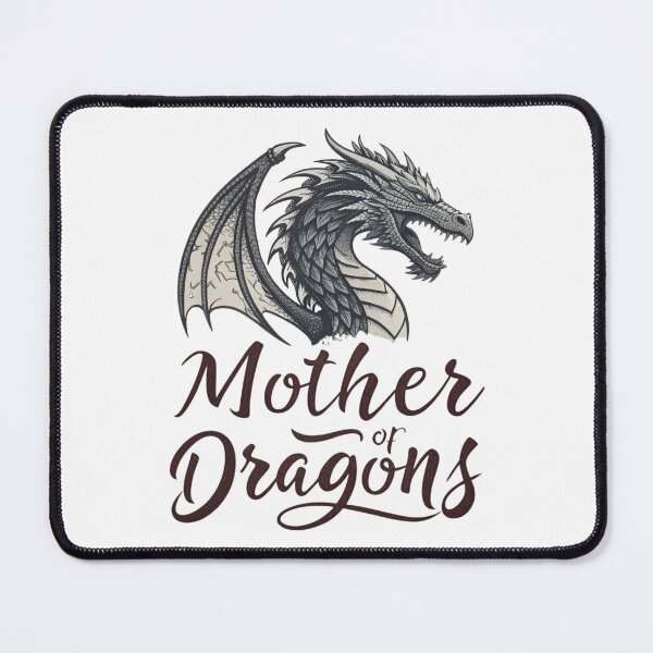 Artikelvorschau, Mutter der Drachen Fantasy-Kunst - Feuer, Fabelwesen, Drachenkönigin-Design entworfen und verkauft von Colorful-Garden.
