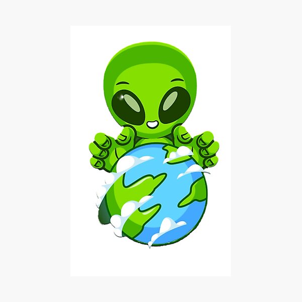 Item preview, Alien extraterrestrial design designed and sold by sfne-ee.