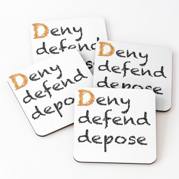 Item preview, DENY, DEFEND, DEPOSIT designed and sold by Marakech01.