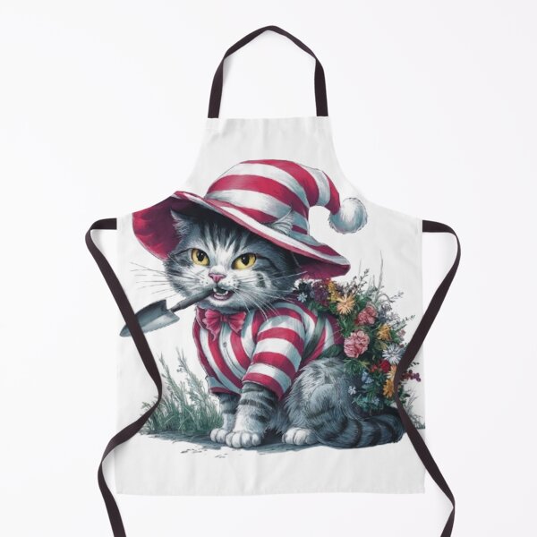 Item preview, CHRISTMAS GREETINGS FROM THE PURR-FECT GARDENER designed and sold by likbatonboot.