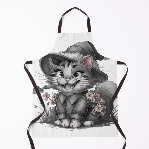 Item preview, CHRISTMAS GREETINGS FROM THE PURR-FECT GARDENER designed and sold by likbatonboot.