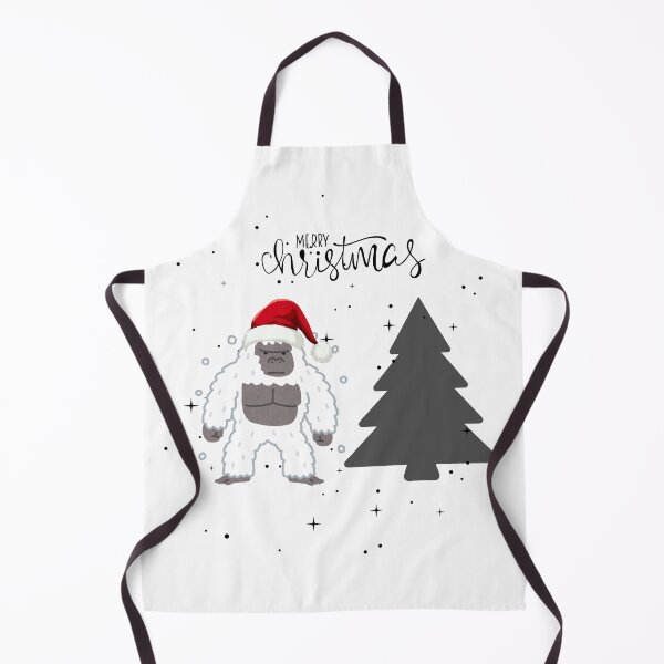 Item preview, Yetti in Santa hat for Christmas designed and sold by esao.