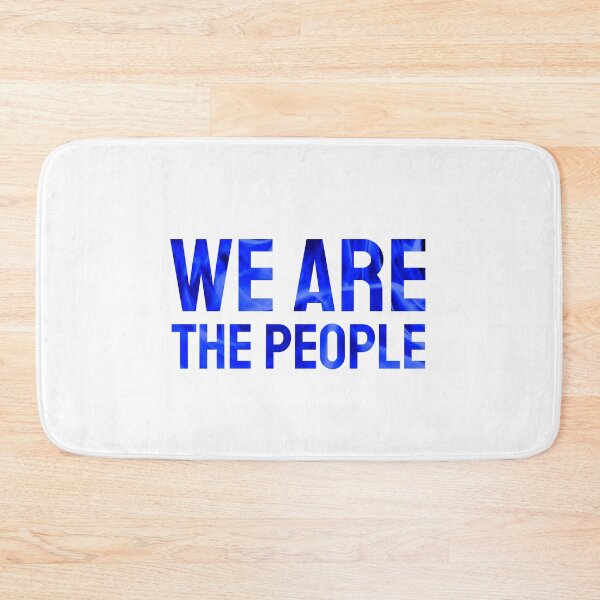 Item preview, We are The People blue flames designed and sold by VRedBaller.