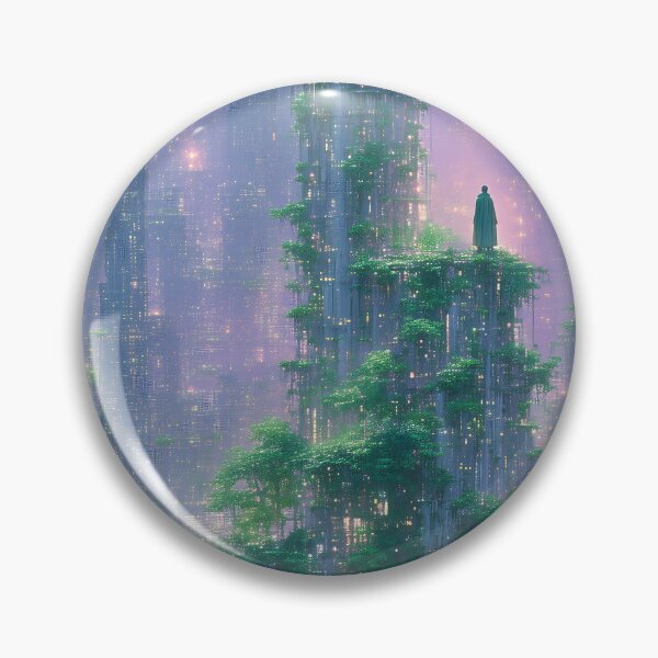 Item preview, Purple Bloom City Symphony designed and sold by PanoramaPrints.