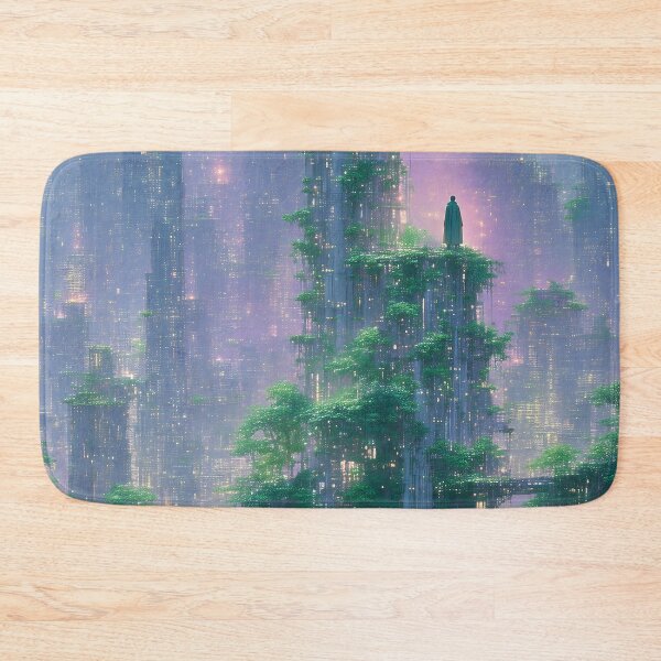 Item preview, Purple Bloom City Symphony designed and sold by PanoramaPrints.