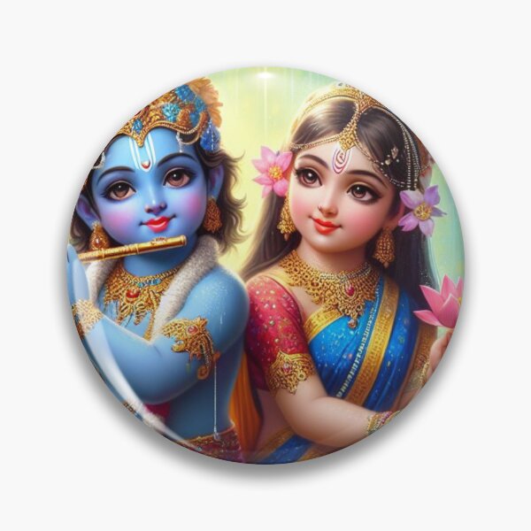 Item preview, Radha Krishna Sitting in Rain in Vrindavan Forest designed and sold by VrindaArts.