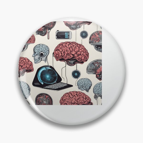 Item preview, Brains connected to Technology.  designed and sold by Chelevisuals.