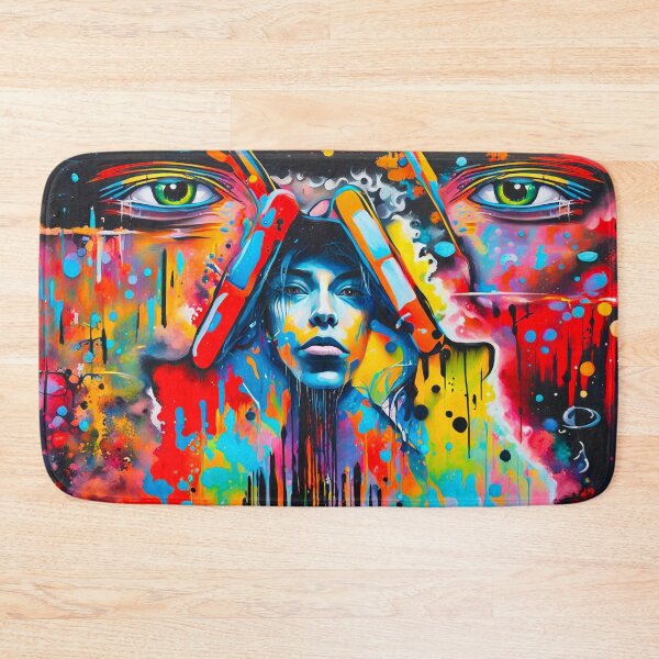 Item preview, Azure Muse Graffiti designed and sold by Paper Punch.