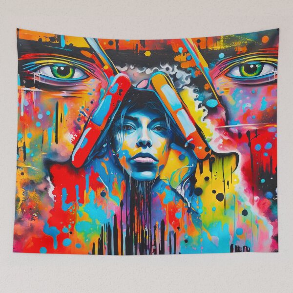 Item preview, Azure Muse Graffiti designed and sold by Paper Punch.