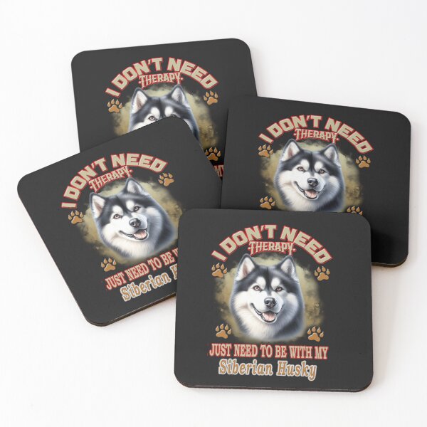 Item preview,  i don't need therapy i just need to be with my siberian husky designed and sold by loutros.