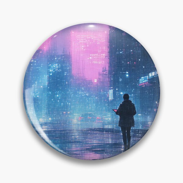 Item preview, Neon Dreamscape Solitude designed and sold by PanoramaPrints.