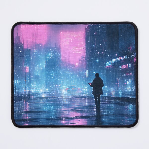 Item preview, Neon Dreamscape Solitude designed and sold by PanoramaPrints.