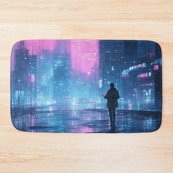 Item preview, Neon Dreamscape Solitude designed and sold by PanoramaPrints.