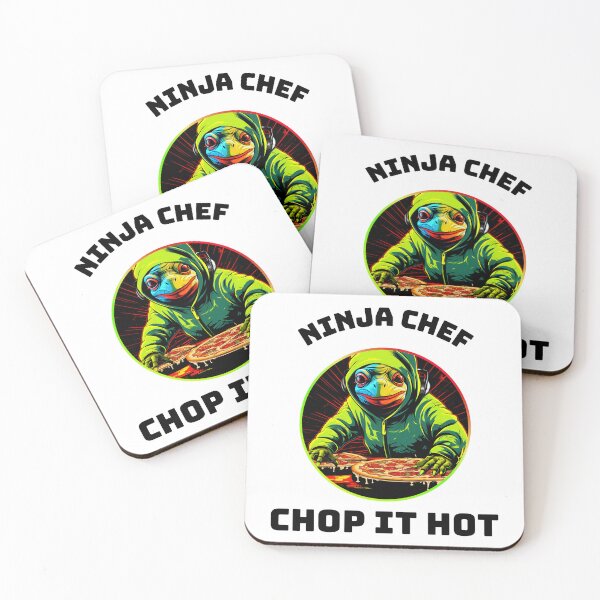 Item preview, Ninja chef, chop it hot designed and sold by FirstTimeTees.