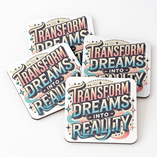 Item preview, Transform Dreams Into Reality designed and sold by PRANJALDMI.