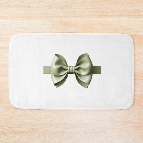Item preview, Delicate Green Bow on a Clean Transparent Background designed and sold by MiraCleAI.