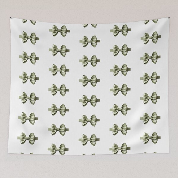 Item preview, Delicate Green Bow on a Clean Transparent Background designed and sold by MiraCleAI.