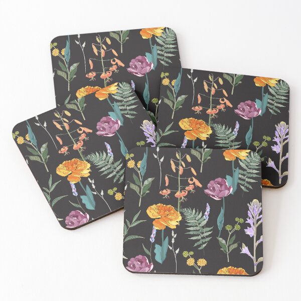 Item preview, Meadow flowers, grass, garden herbs, tulips, fern. lilies. designed and sold by MatyKotiv.