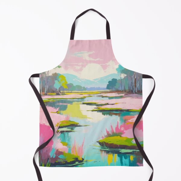 Item preview, Colorful Serene Marsh in Spring designed and sold by JulieChi.
