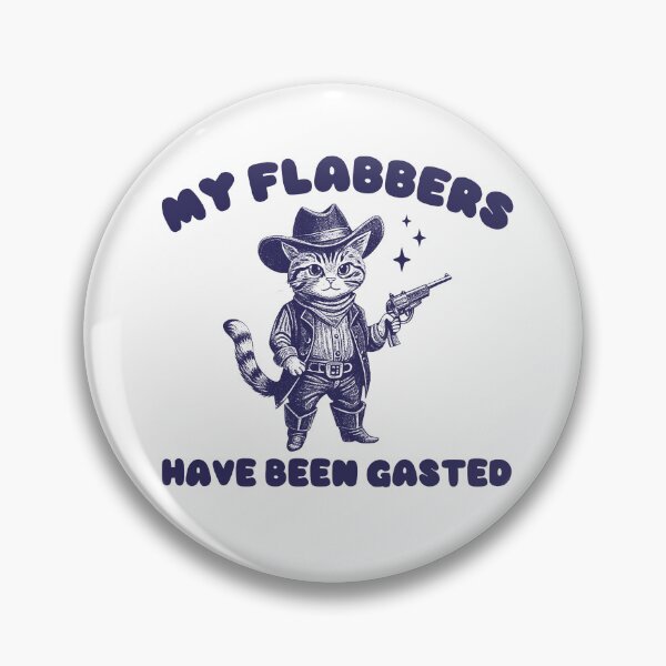 Item preview, Funny Cowboy Cat Shirt, My Flabbers Have Been Gasted shirt, Unisex T Shirt, Funny Shirt, Graphic Tee, Silly designed and sold by Rosqzz.