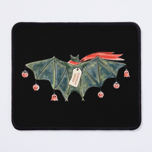 Item preview, Merry Gothmas - Christmas Bat designed and sold by Covengirl666.
