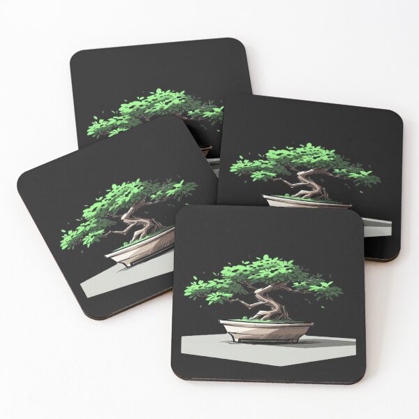 Item preview, Bonsai Tree Animated Minimalistic designed and sold by ladyindigital.