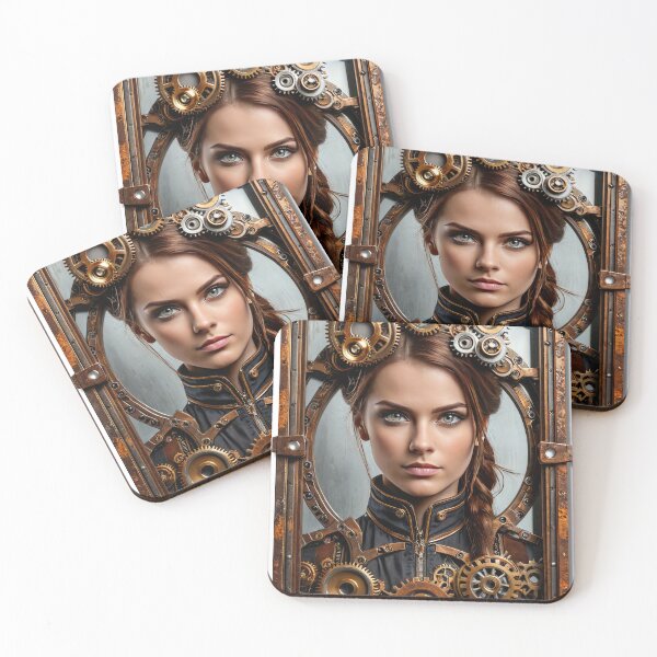 Item preview, Steampunk Enchantress Portrait designed and sold by GWTSHIRT.