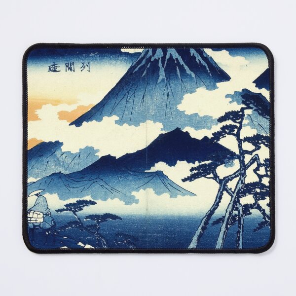 Item preview, Mount Fuji at Dawn with Travelers designed and sold by MINE Design-Works.