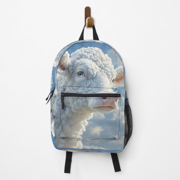 Item preview, Cow Dreamlike Animals Crafted from Clouds Surreal Sculptures designed and sold by ART ATTACK ZONE.