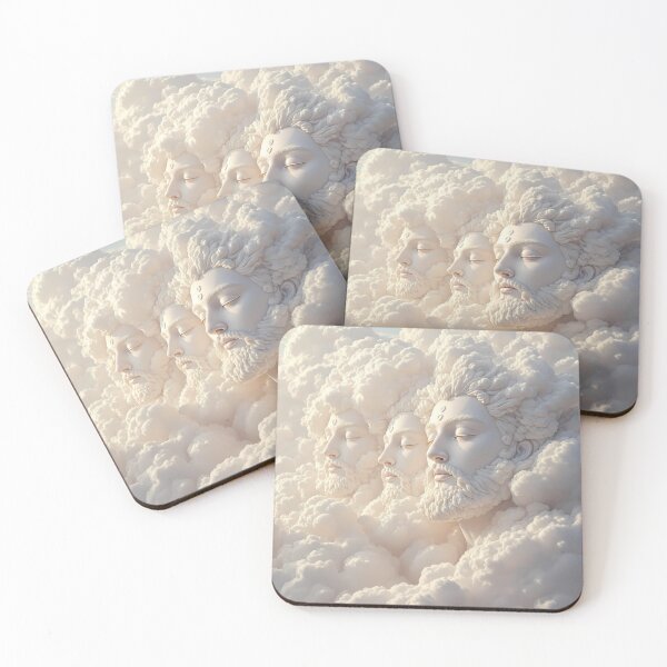 Item preview, Gods Dreamlike Animals Crafted from Clouds Surreal Sculptures designed and sold by ART ATTACK ZONE.