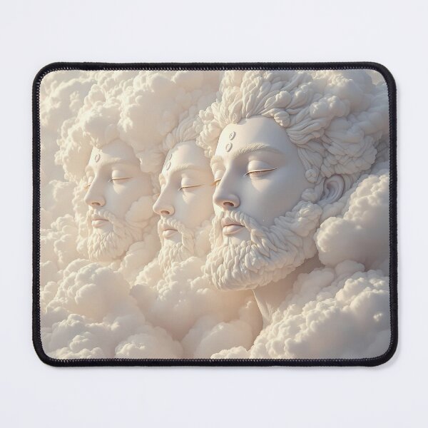 Item preview, Gods Dreamlike Animals Crafted from Clouds Surreal Sculptures designed and sold by ART ATTACK ZONE.