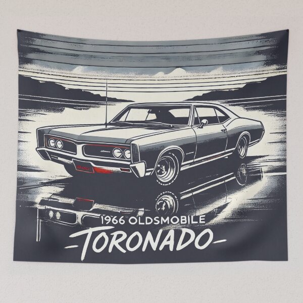 Item preview, Muscle Car 1966 Oldsmobile Toronado designed and sold by CreepyCornerArt.