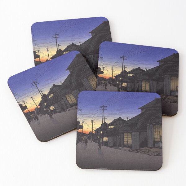 Item preview, Twilight on a Japanese Street designed and sold by MINE Design-Works.