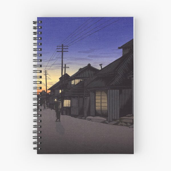 Artikelvorschau, Dämmerung auf einer japanischen Straße entworfen und verkauft von MINE Design-Works.