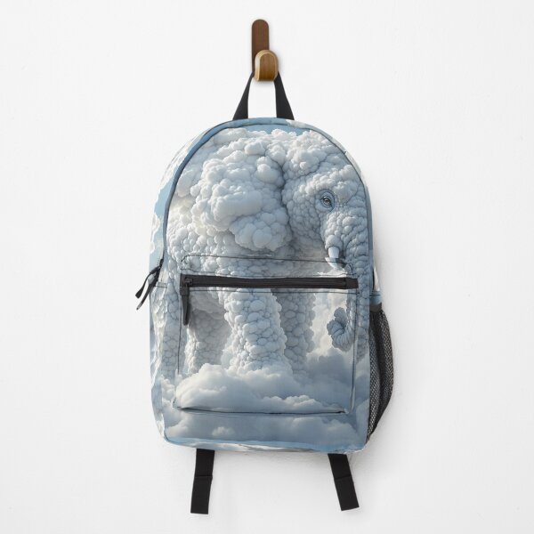 Item preview, Elephant Dreamlike Animals Crafted from Clouds Surreal Sculptures designed and sold by ART ATTACK ZONE.