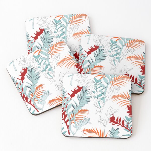 Item preview, Tropic zamioculcas leaves in bright colors. designed and sold by MatyKotiv.