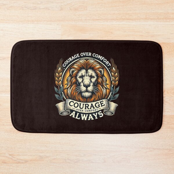 Item preview, Courage Over Comfort Always designed and sold by PRANJALDMI.