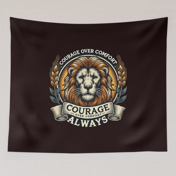Item preview, Courage Over Comfort Always designed and sold by PRANJALDMI.