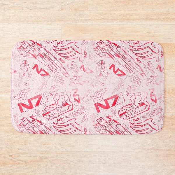 Item preview, Pink Ver Paragon Shepard Pattern Effect Mass Gaming Gamer Sci-Fi Kawaii Girly Cute Solus Tali Shepard designed and sold by SugaredTea.