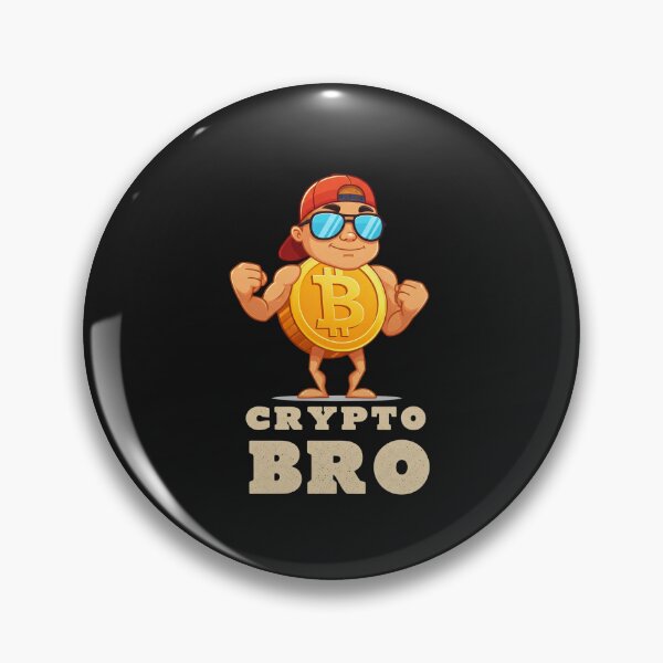 Item preview, crypto bro designed and sold by TEEJAMBOREE.