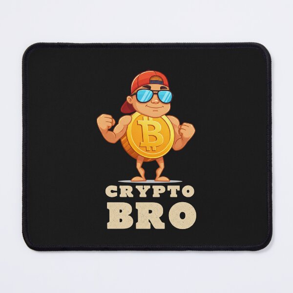 Item preview, crypto bro designed and sold by TEEJAMBOREE.